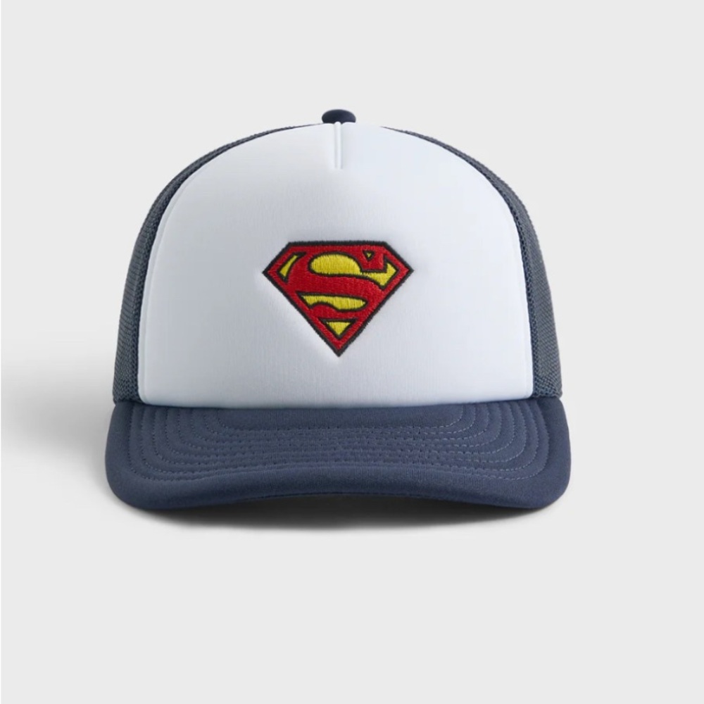 Kith x Superman Nolan Trucker Hat NWT